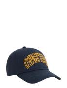 Graphic Cotton Twill Cap Navy GANT