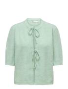 Onlsimoni 2/4 Bow Cardigan Knt Noos Green ONLY