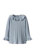 Nmftansy Ls Slim Top Lil Blue Lil'Atelier