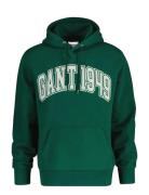 Graphic Hoodie Green GANT