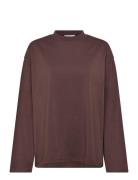 2Nd Aflora Tt - Light Weight Jersey Brown 2NDDAY