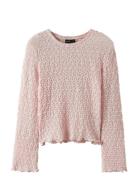 Nlfralma Bell Sleeve Top Pink LMTD