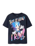 Nkmdarius Sonic Nreg Ss Top Box Sky Navy Name It