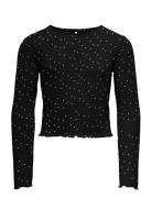 Kogmelia L/S Top Jrs Black Kids Only