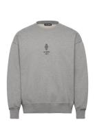 Diamond Loose Crewneck Grey HAN Kjøbenhavn