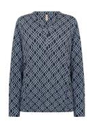 Sc-Felicity Aop Navy Soyaconcept