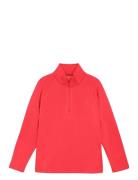 Fleece Pulli - Stretch Red Color Kids