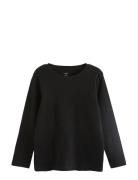 Top L S Basic Rib Black Lindex