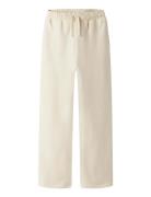 Nlnnizu Bru Straight Sweat Pant Noos Cream LMTD