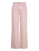 Vmtessa Hr Wide Jeans Color Ga Noos Pink Vero Moda