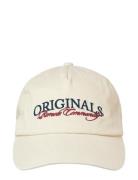 Jacframe Washed Emb Cap Sn Cream Jack & J S