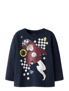 Nmmdallas Peppa Ls Nreg Top Box Cplg Navy Name It