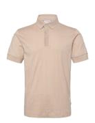 Needle Drop Polo S/S Beige Lindbergh
