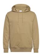 Logo Chest Print Hoodie Sweat Beige Lindbergh