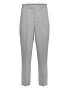 Relaxed Straight Leg Formal Pants Grey Lindbergh