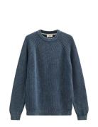 Aksune Patent Knit Blue Anerkjendt