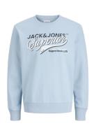 Jjelogo Sweat Crew Neck 2 Col Ss26 Blue Jack & J S
