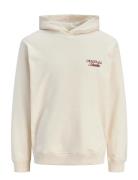 Jornorrebro Typo Back Sweat Hood Sn Cream Jack & J S