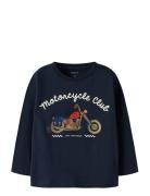 Nmmbill Ls Nreg Top Box Navy Name It