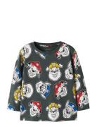 Nmmjorgen Paw Ls Nreg Top Cplg Grey Name It