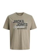 Jjelogo Tee Ss O-Neck 2 Col Ss26 Sn Beige Jack & J S