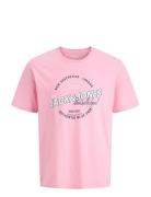 Jjelogo Tee Ss O-Neck 2 Col Ss26 Sn Pink Jack & J S