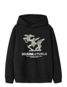 Nlmundifined Ls Sweat W. Hood Black LMTD