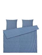 Bæk&Bølge Påslakanset / 220X220 Cm Se Blue Juna