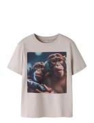 Nkmvoto Ss Nreg Top Beige Name It