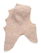 Balaclava Triangles Wool Pink Huttelihut