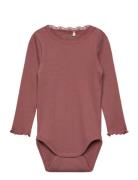 Body Ls Rib Burgundy Huttelihut