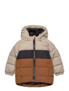 Baby Jacket - Quilt & Colorbl. Brown Color Kids