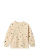 Thora Printed Sweatshirt Beige Liewood