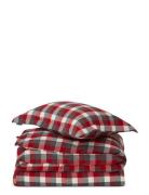 Checked Cotton Flannel Bed Set Patterned Lexington Home