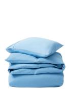 Blue Sky Washed Cotton Sateen Bed Set Blue Lexington Home