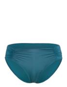 Brief Bikini Bella Rouched Shi Blue Lindex