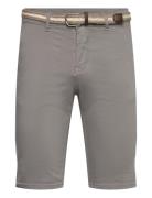 Superflex Chino Shorts W?. Belt Grey Shine Original
