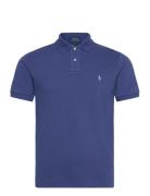 The Iconic Mesh Polo Shirt Blue Polo Ralph Lauren