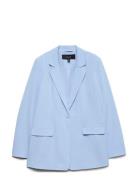 Vmzelda Ls Loose Blazer Boo Blue Vero Moda