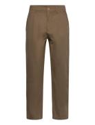 Wide Fit Twill Pants Brown Lindbergh