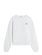 Th Script Reg Terry Swtshrt Blue Tommy Hilfiger