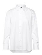 Cotton Easy Shirt White Tommy Hilfiger