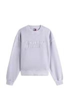 Tjw Bxy Gmd Script Crew Grey Tommy Jeans