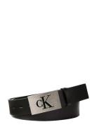 Ck Plaque Smooth 35Mm Black Calvin Klein