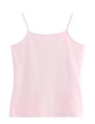 Top Strap Tank Top Pink Lindex