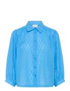 Kagabriela Shirt Blue Kaffe