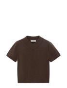 V-Neck Knit Sweater Brown Mango