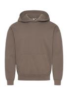 Soft Cropped Hoodie Garment Dy Brown Levi's®