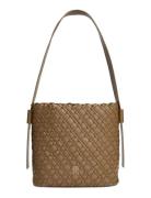 Th Braided Shoulder Bag Brown Tommy Hilfiger
