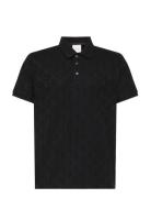 Ss Dbl Mercerized Emblem Jacquar Black Calvin Klein